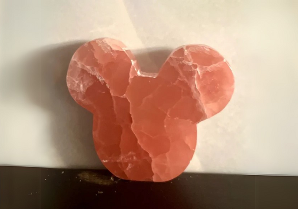 Rose Calcite Mickey