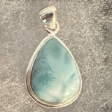 Larimar Teardrop Pendant