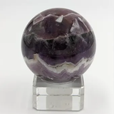 Chevron Amethyst Sphere