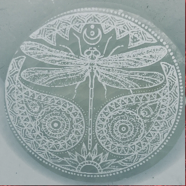 Dragonfly Selenite charging plate