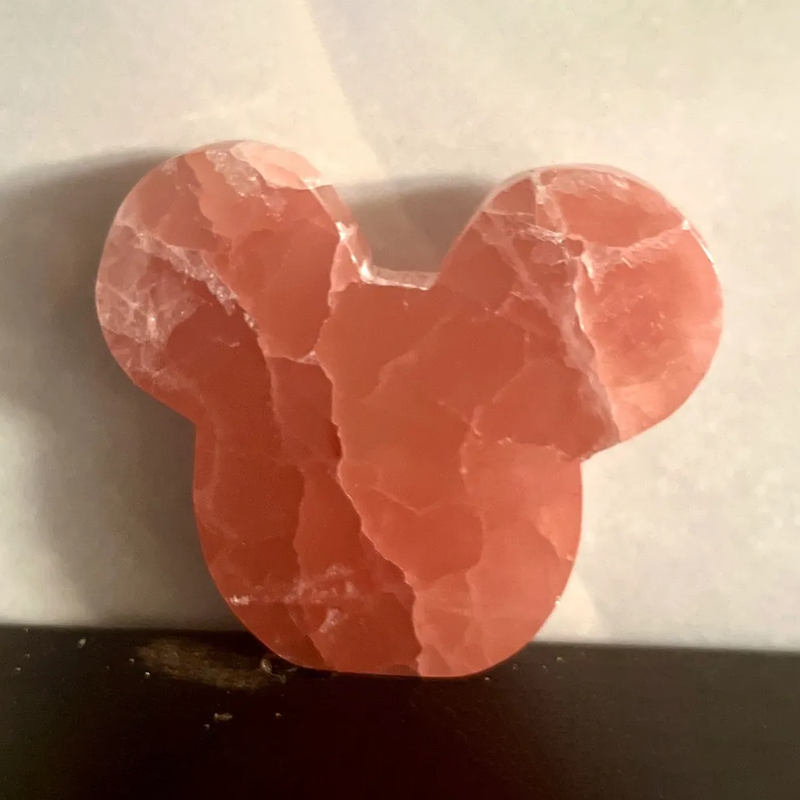 Rose Calcite Mickey