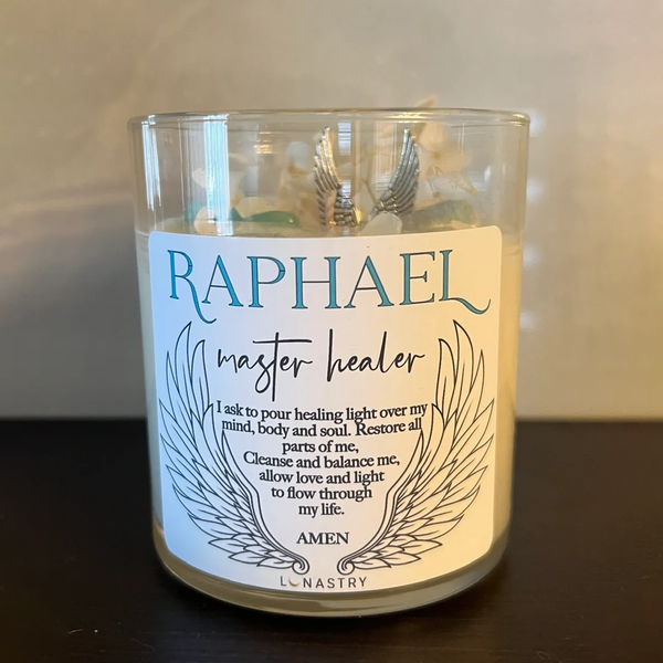 Archangel Raphael candle