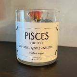 Pisces Candle