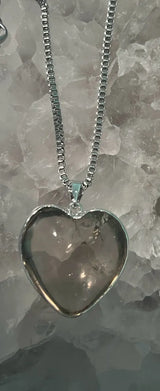 Smoky Quartz Heart Pendant