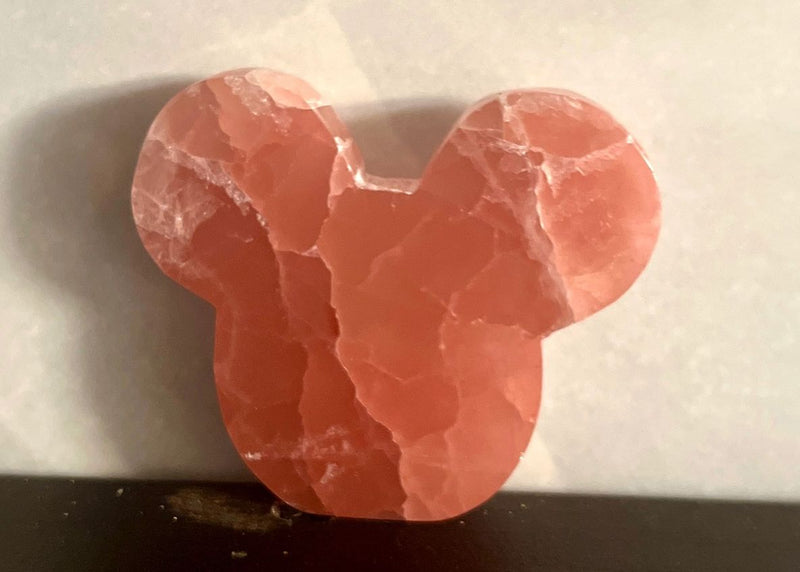 Rose Calcite Mickey