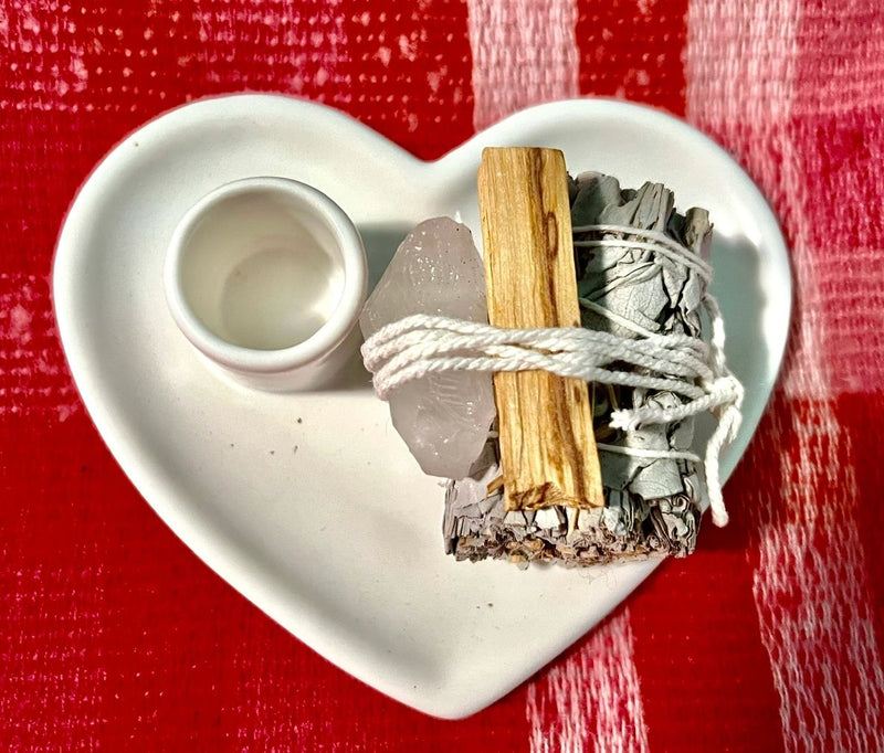 Heart shaped Palo Santo Holder