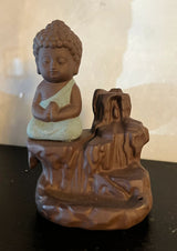 Buddha backflow burner