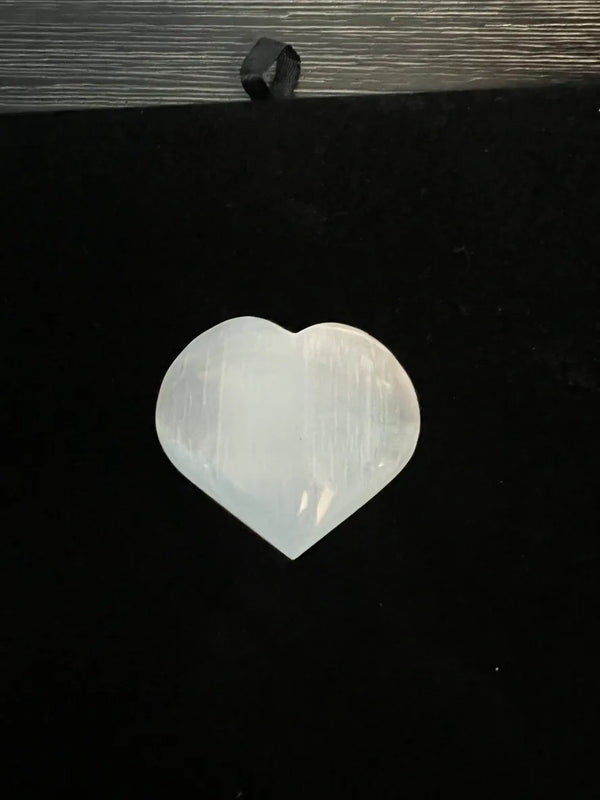 Selenite Heart