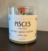 Pisces Candle