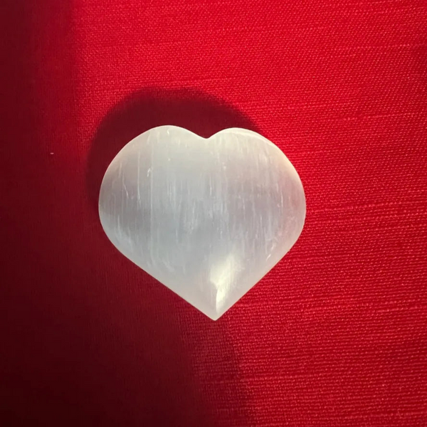 Selenite Heart