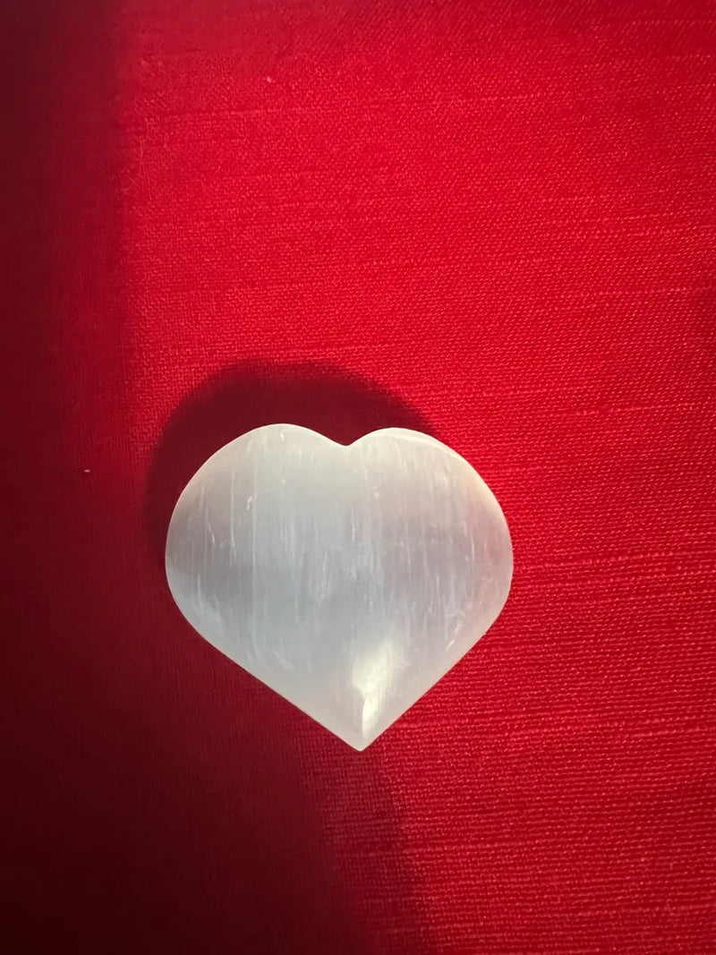 Selenite Heart