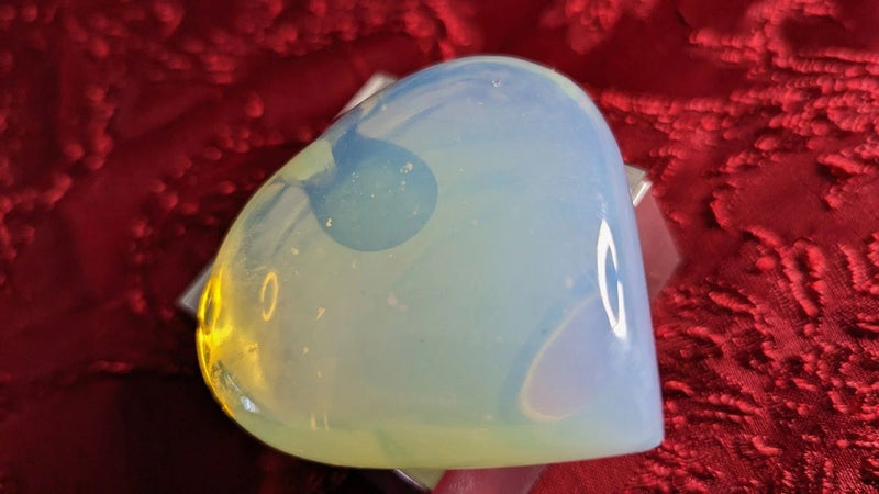 Opalite Puffy Heart