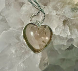 Smoky Quartz Heart Pendant