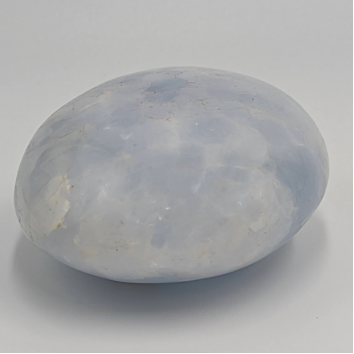 Blue Calcite Palm Stone